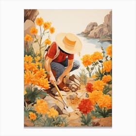 'Gardener' 1 Canvas Print