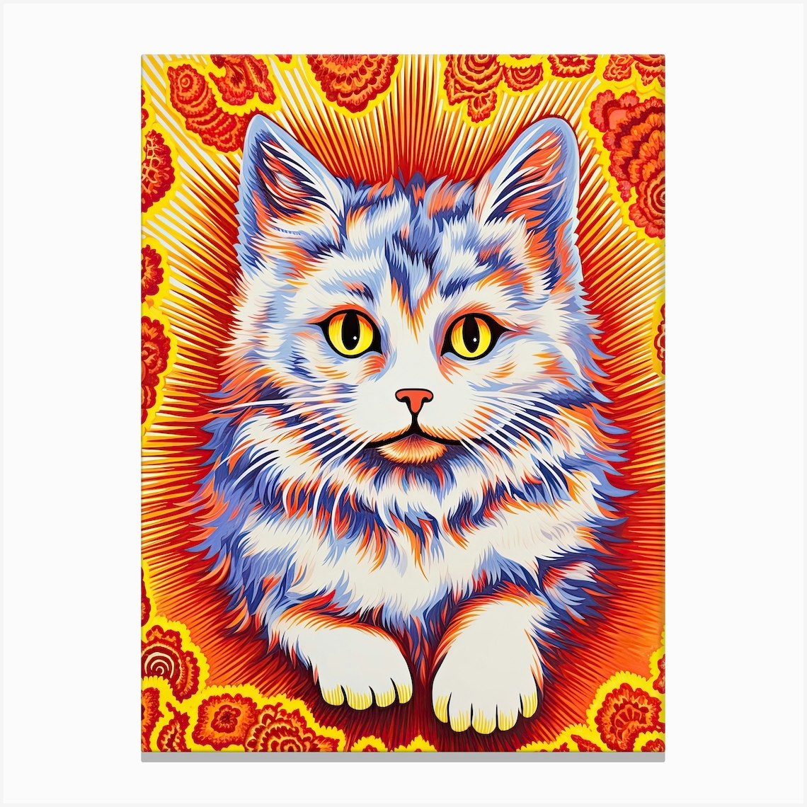 Kaleidoscope Cats II' Giclee Print - Louis Wain