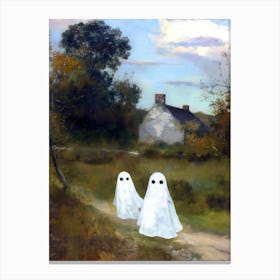 Ghosts On The Road Canvas Print