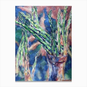 Asparagus Classic vegetable Canvas Print
