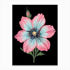 Hibiscus Flower 7 Canvas Print