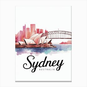 Sydney Australia Canvas Print