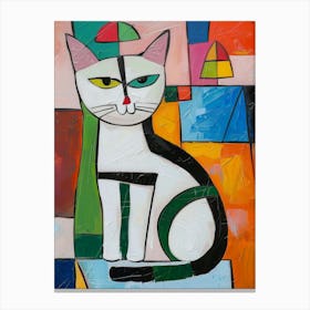Cat Painting 13 Canvas Print