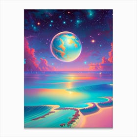 Fantasy Galaxy Ocean 11 Canvas Print