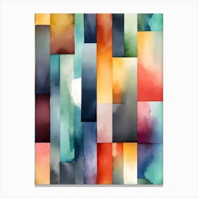 Abstract Watercolor Painting 9 Canvas Print