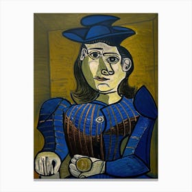 Picasso Woman Canvas Print