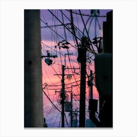 Wired Kyoto / Art print Canvas Print