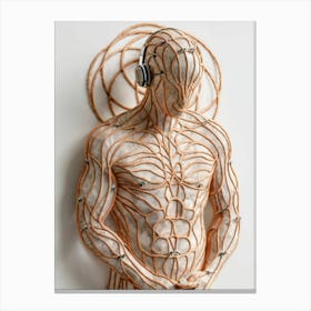 Wire Sculpture 1 Canvas Print