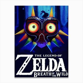 Legend Of Zelda Breath Of The Wild 1 Canvas Print
