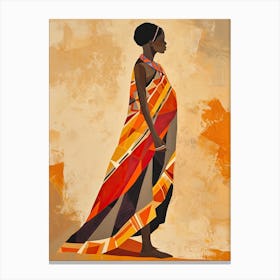 Unraveled Woman |The African Woman Series Canvas Print