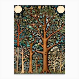 William Morris Tree Of Life 15 Canvas Print