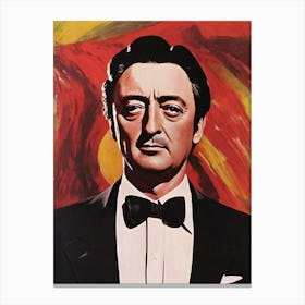 Robert Mitchum Illustration Movies Canvas Print