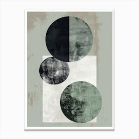 Archimedes Bauhaus Mid Century Canvas Print