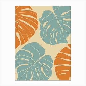 Tropical Leaves 25 Canvas Print