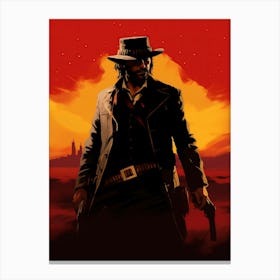 Red Dead Redemption 10 Canvas Print