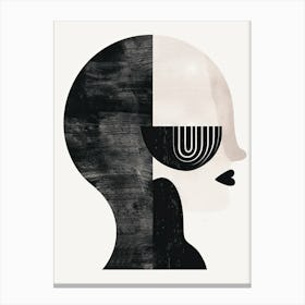 Cornwall Stone Park Bauhaus Minimalist Canvas Print