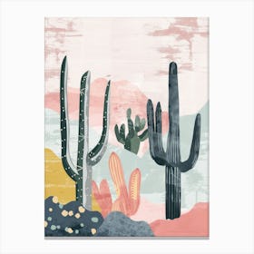 Cactus Desert Canvas Print Canvas Print