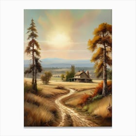 Country Road 6 Canvas Print