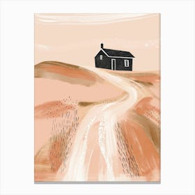 House On The Road Canvas Print