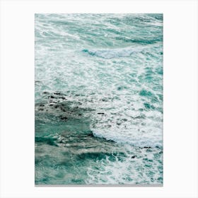 Green Sea Canvas Print