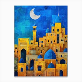 Islamic City 24 Canvas Print