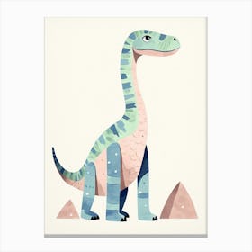 Nursery Dinosaur Art Baryonyx 4 Canvas Print