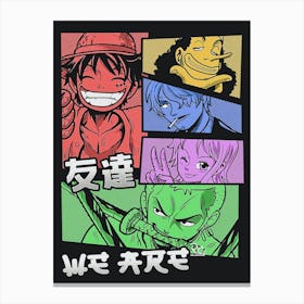 One Piece Anime Poster 21 Canvas Print