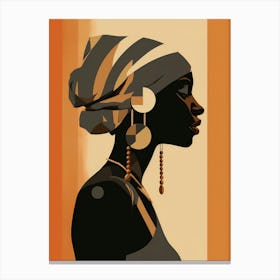 African Woman 50 Canvas Print