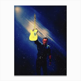 Superstars Bruce Springsteen And The E Street Band Wembley Stadium 2013 Canvas Print