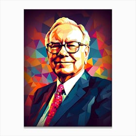 Warren Buffett 1 Canvas Print