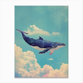 Whale In The Clouds Canvas Print