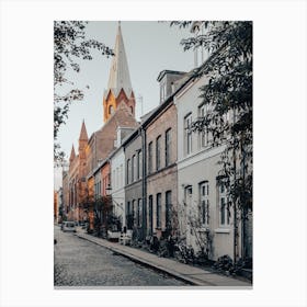 Streets Of Copenhagen Canvas Print