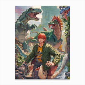 Dinosaurs Canvas Print