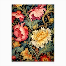 Floral Wallpaper 11 Canvas Print