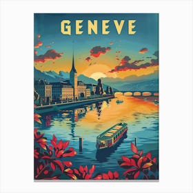 Genève Switzerland Canvas Print