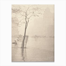 Spring Shower In New York, Alfred Stieglitz Canvas Print
