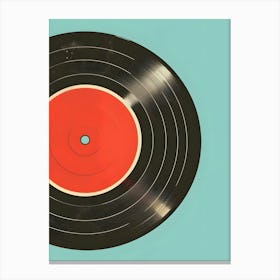 Vinyl Record Canvas Print