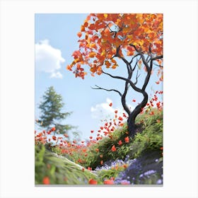 Tree In Bloom Canvas Print