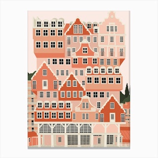 Amsterdam Print Canvas Print