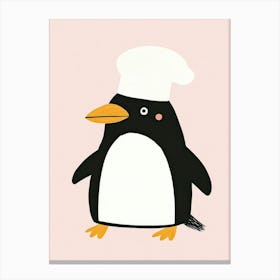 Chef Penguin Canvas Print