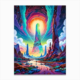 Saturn 10 Canvas Print