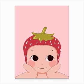 Strawberry Baby Canvas Print