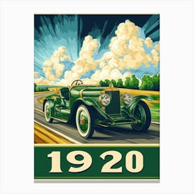 Aihrgdesign A Retro Industrial Poster Promoting Modern Automo A02f8252 Ac04 411d 9ca7 Fac887812882 1 Canvas Print