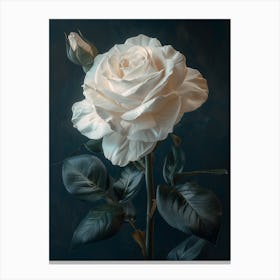 White Rose 2 Canvas Print