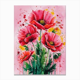 Poppies Canvas Print