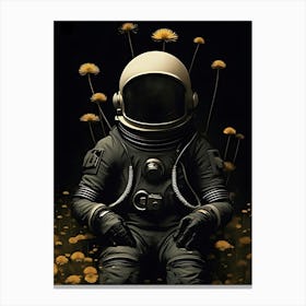 Astronaut In Space 16 Canvas Print