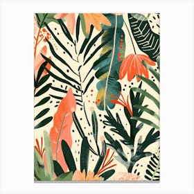 Tropical Pattern 2 Canvas Print