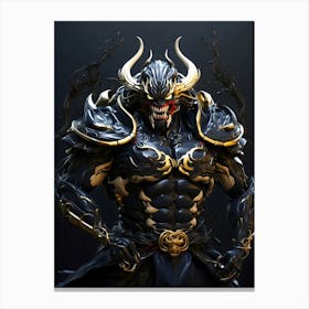 Samurai Venom Canvas Print