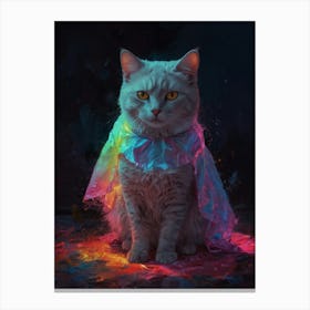 Superhero Cat 1 Canvas Print