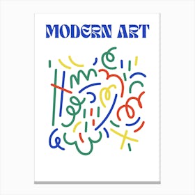 Modern Art Canvas Print